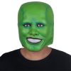 ¬¥The Mask¬¥ Funny Green Latex Mask Jim Carrey Movie Cosplay Headgear Halloween Superhero Fancy Dress Clothing Accessories
