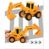 Kids Puzzle Inertial Deformation Engineering Car Toy Collision Deformation Model Toy
