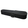 [Do Not Sell on Amazon]Glarry GV102 4/4 Solid Wood EQ Violin Case Bow Violin Strings Shoulder Rest Electronic Tuner Connecting Wire Cloth Black