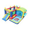 7 in 1 Inflatable Bounce House, Bouncy House with Ball Pit for Kids Indoor Outdoor Party Family Fun, Obstacles, Toddler Jump Bouncy Castle with Ball P