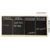 4pcs Self-adhesivee Waterproof Blackboard Wall Stickers Painting Writing Teaching Blackboard Stickers For Teaching Office 8.3inch*11.8inch
