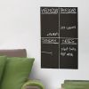 4pcs Self-adhesivee Waterproof Blackboard Wall Stickers Painting Writing Teaching Blackboard Stickers For Teaching Office 8.3inch*11.8inch