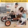 Modular design High-strength material electric innovation kart, more than 20 kinds of assembly methods, suitable for outdoor sports, parent-child inte