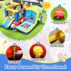 7 in 1 Inflatable Bounce House, Bouncy House with Ball Pit for Kids Indoor Outdoor Party Family Fun, Obstacles, Toddler Jump Bouncy Castle with Ball P