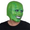 ¬¥The Mask¬¥ Funny Green Latex Mask Jim Carrey Movie Cosplay Headgear Halloween Superhero Fancy Dress Clothing Accessories