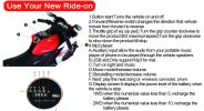 Tamco Electric motorcycle/ 12V Kids toys motorcycle/Kids electric car/electric ride on toys for 3 4 5 6 years Boys Girls with Training Wheels/manual t