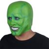 ¬¥The Mask¬¥ Funny Green Latex Mask Jim Carrey Movie Cosplay Headgear Halloween Superhero Fancy Dress Clothing Accessories