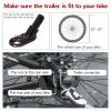 Aosom Bike Trailer for Kids 3 In1 Foldable Child Jogger Stroller Baby Stroller Transport Carrier with Shock Absorber System Rubber Tires Adjustable Ha