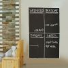 4pcs Self-adhesivee Waterproof Blackboard Wall Stickers Painting Writing Teaching Blackboard Stickers For Teaching Office 8.3inch*11.8inch
