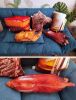 3D Simulation Steak Pillow Food Shape Back Cushion Plush Stuffed Toy