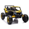 12V Ride On Car with Remote Control,UTV ride on for kid,3-Point Safety Harness, Music Player (USB Port/Volume Knob/Battery Indicator), LED Lights, Hig
