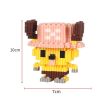 One Piece Miniature Small Particle Building Blocks Assembled Toys Creative Luffy Joe Ba Sorong Jigsaw Toys