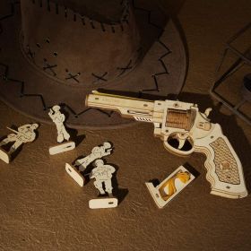 Robotime Gun Blocks Model Buliding Kit Toys Gift For Children Kids Boys Birthday Gift (Option: LQ401)